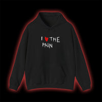 I <3 the Pain Black Hoodie